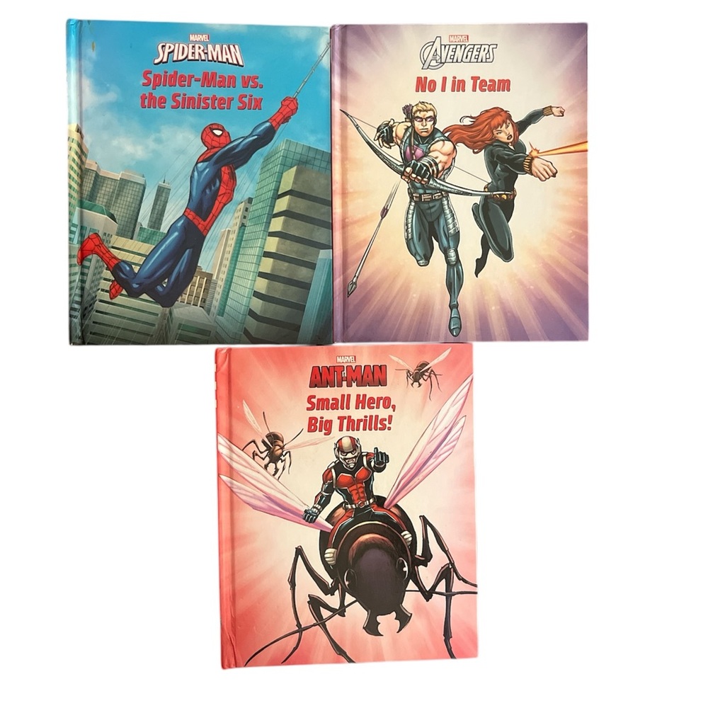 Marvel Superhero Book Set